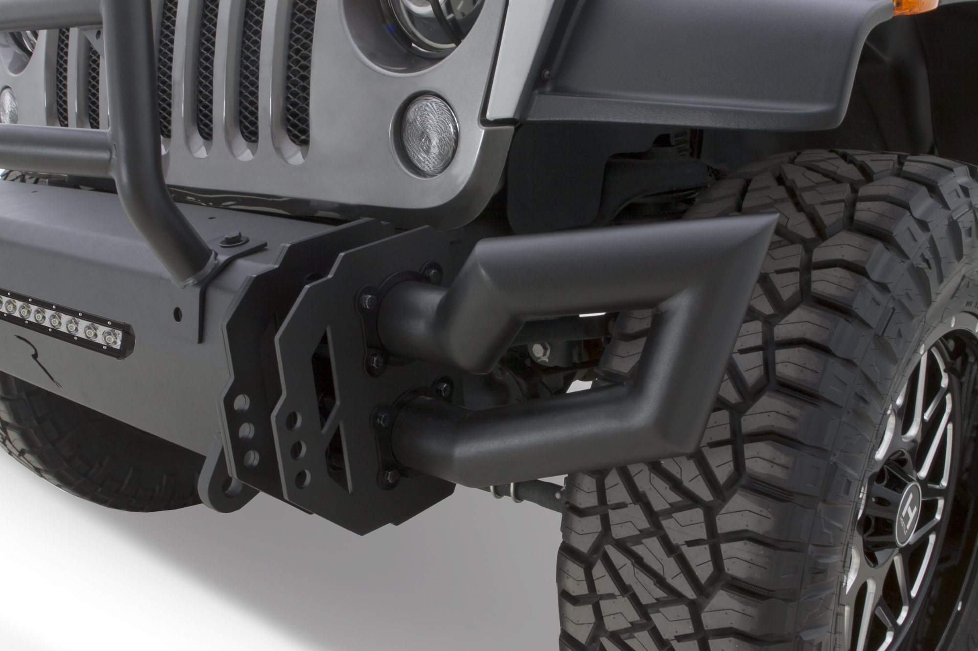 Rampage Products 995091 TrailRam Side Extensions for TrailRam Modular Front  Bumper for 07-18 Jeep Wrangler JK | Quadratec